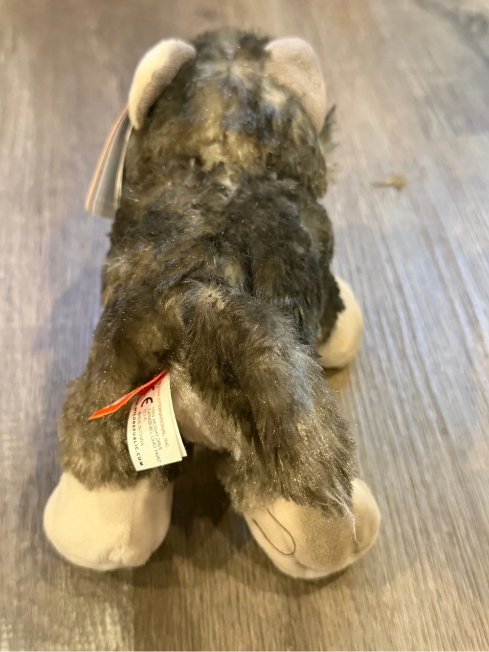 Wild Republic Gray Wolf Plush Stuffed Animal - Gray